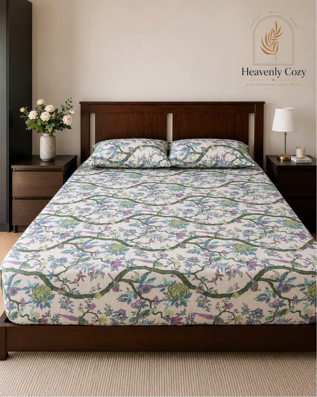 Queen~ Fitted Sheet